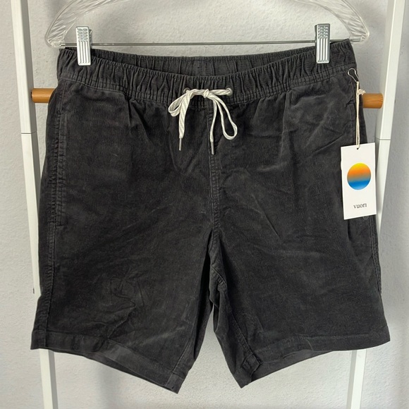 Vuori Other - Vuori Charcoal CorduroyOptimist Shorts, size M, NWT